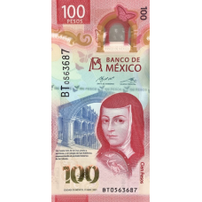 (367) ** PNew  (PN134) Mexico - 100 Pesos Year 2021